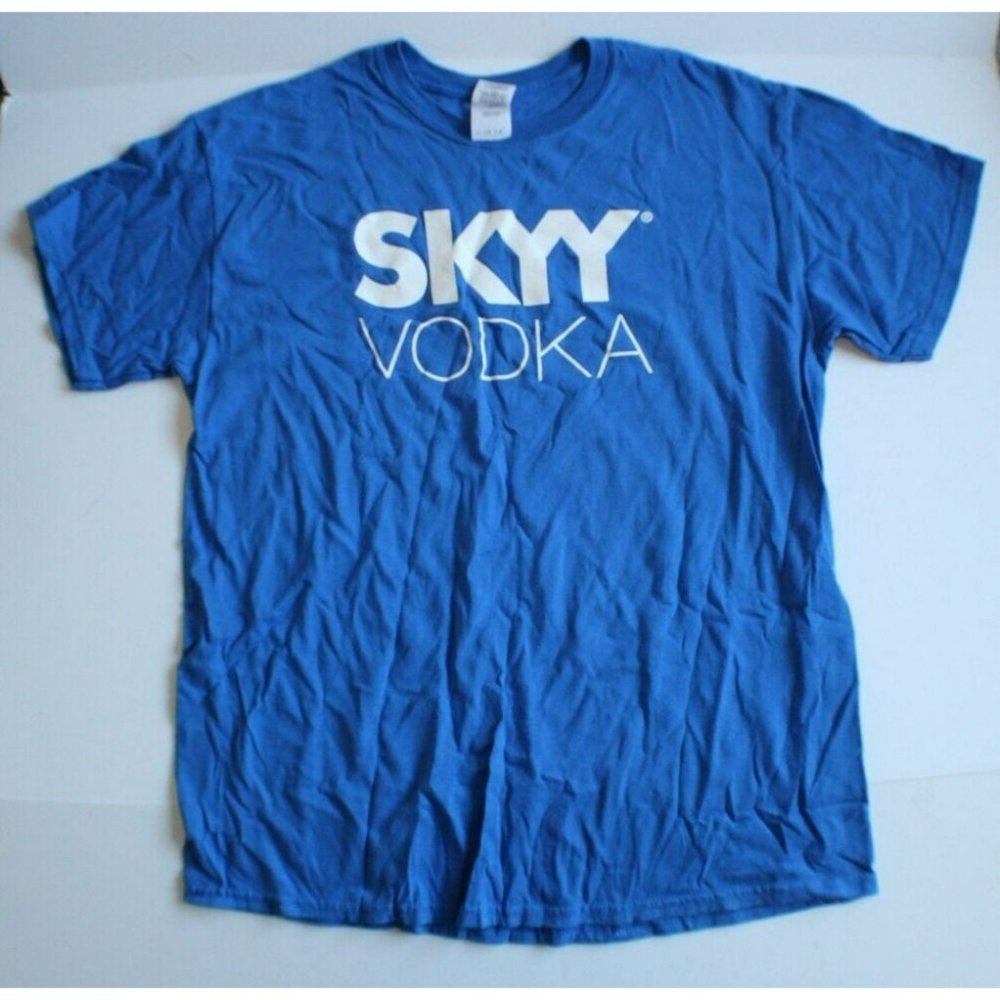 Skyy Vodka Logo Shirt Size Large